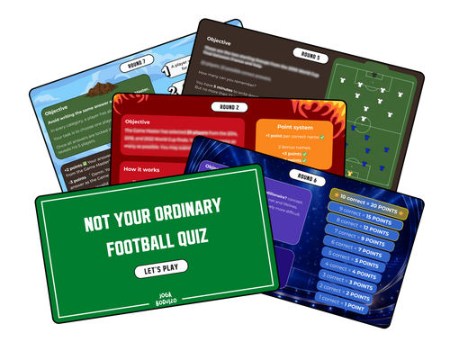 Not Your Ordinary Football Quiz