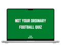 Not Your Ordinary Football Quiz