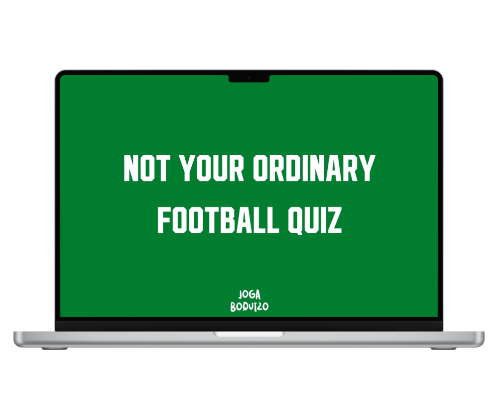 Not Your Ordinary Football Quiz